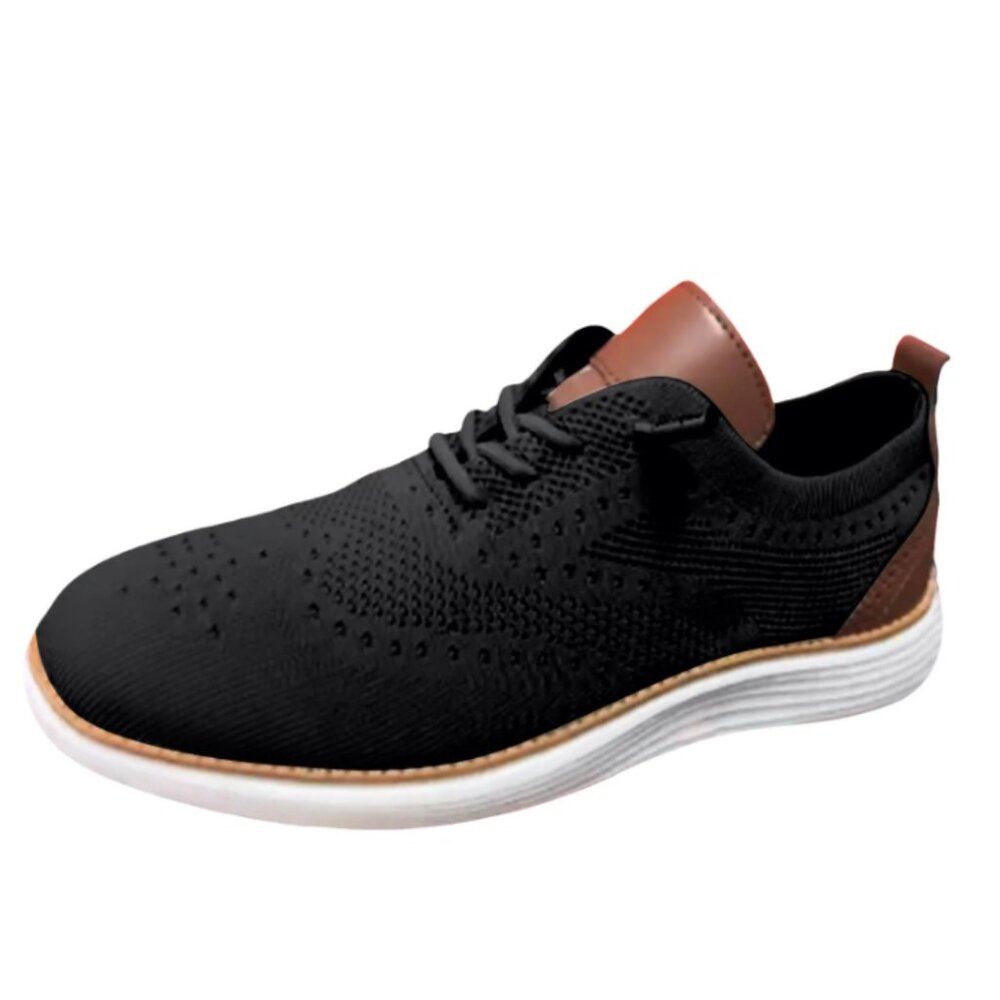 Men's Running Shoes Knit Breathable Sneakers Mesh Soft Sole Casual EU 42 US 9